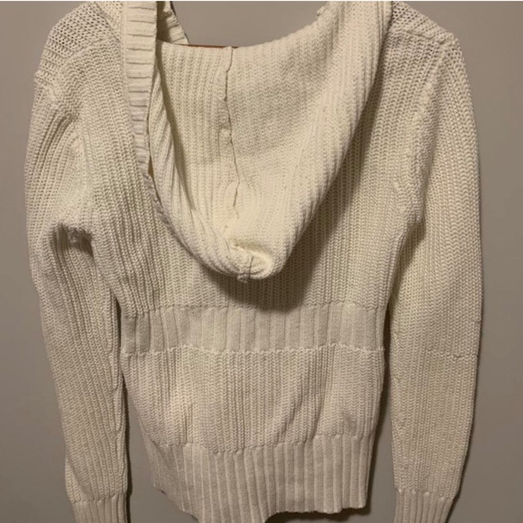 White Knit Cardigan - Picture 3 of 4